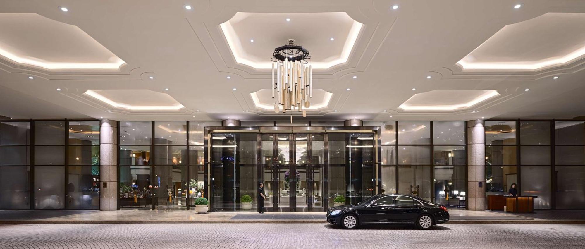 Grand Hyatt Taipei Hotel Exterior photo Entrance