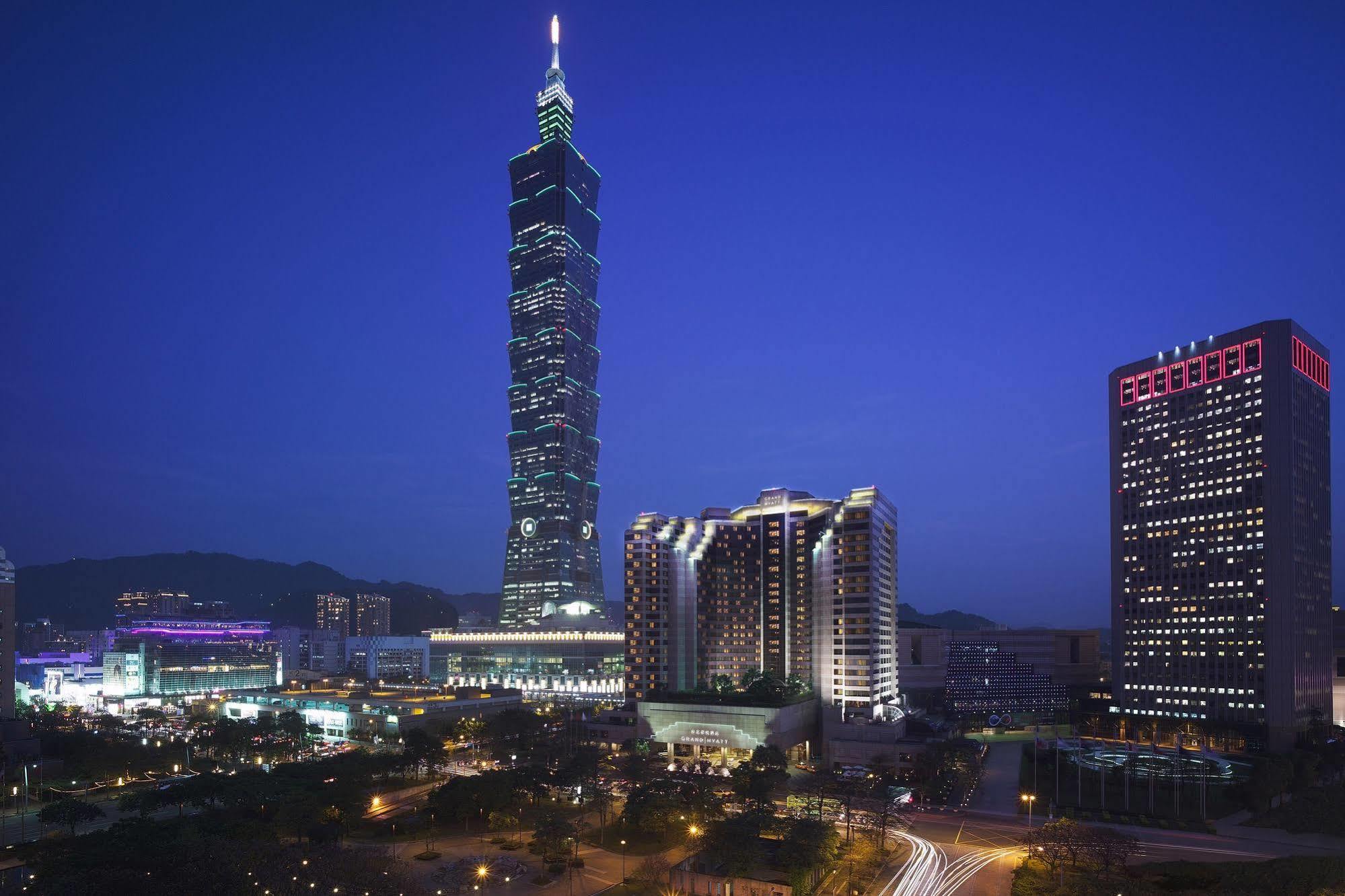 Grand Hyatt Taipei Hotel Exterior photo Taipei 101, Taipei, Taiwan