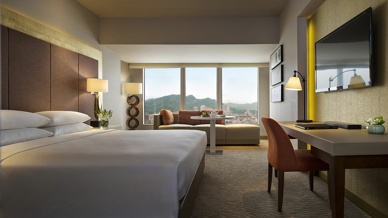 Grand Hyatt Taipei Hotel Exterior photo Deluxe Room